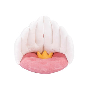 Angel Wings Pink Heart Cat Bed