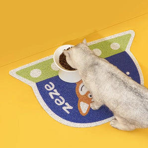 Captain Shiba Non-slip Cat Litter Mat