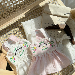 Embroidered Princess Summer Dress