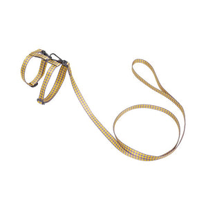 Plaid I-shaped Classic Adjustable Leash