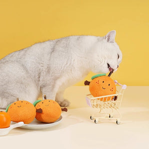 Juicy Orange Cat Toy