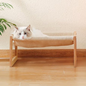 Cute Simple Woven Portable Hammock Pet Bed