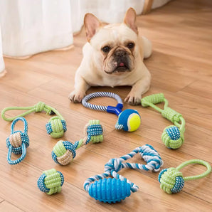 Cotton Dog Bite Rope Toy Random