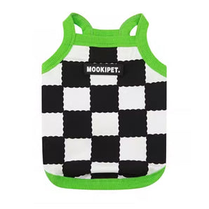 Plaid Halter Vest Pet Cami