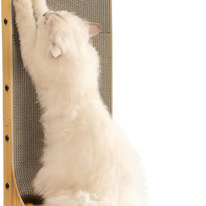 L-Shaped Vertical Cat Scratcher