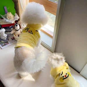 Embroidered Fluffy Vest