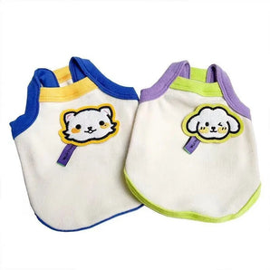 Cartoon Crayon Color Pet Vest