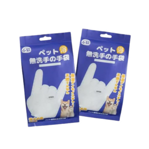 Pet Bathing Cleaning Glove Wipes